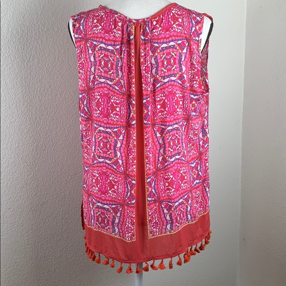 Grand and Greene thin sleeveless colorful top - Picture 3 of 4